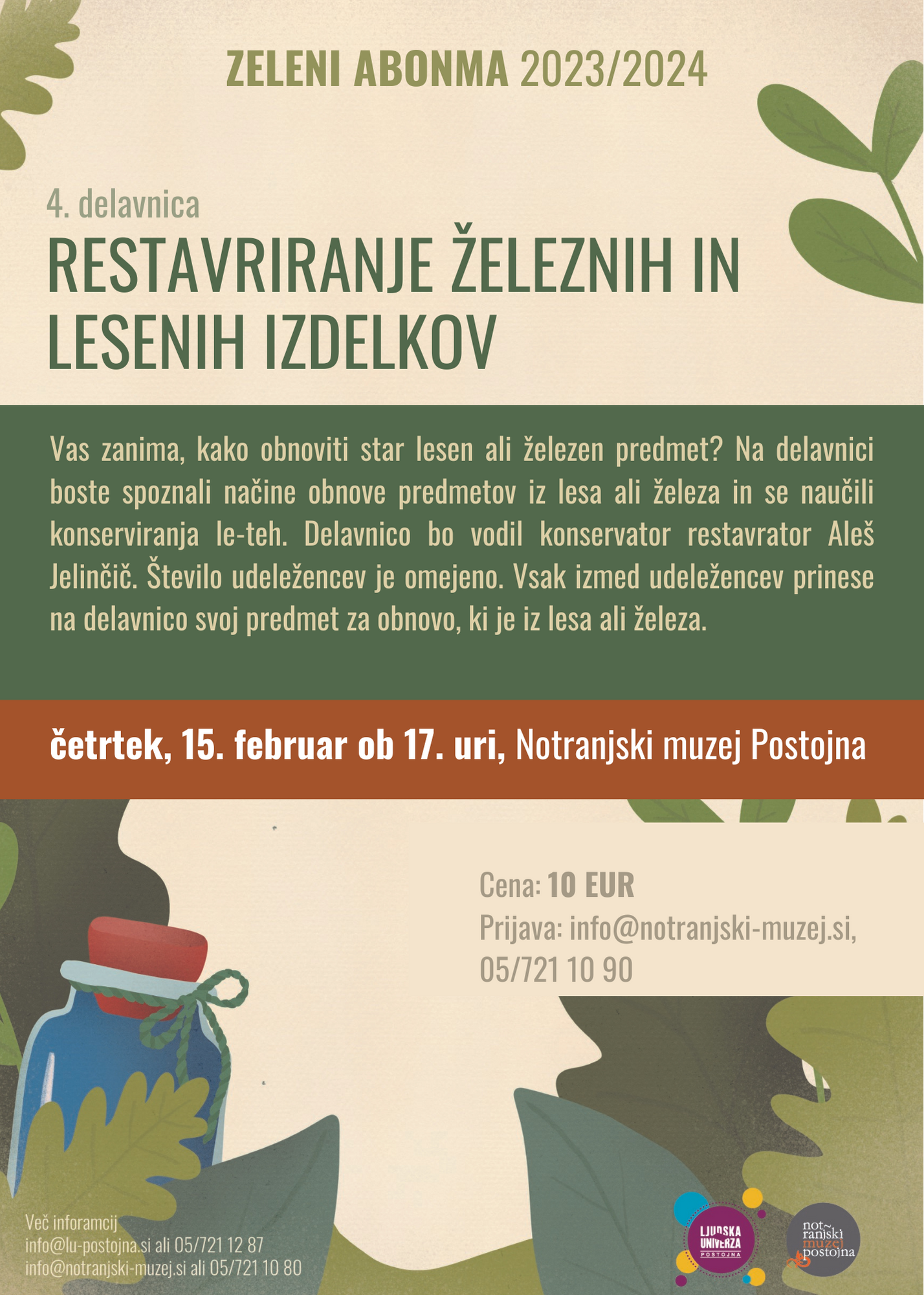 zeleni abonma _ restavriranje